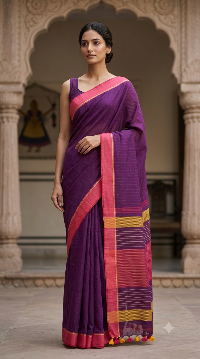Handloom Cotton Saree