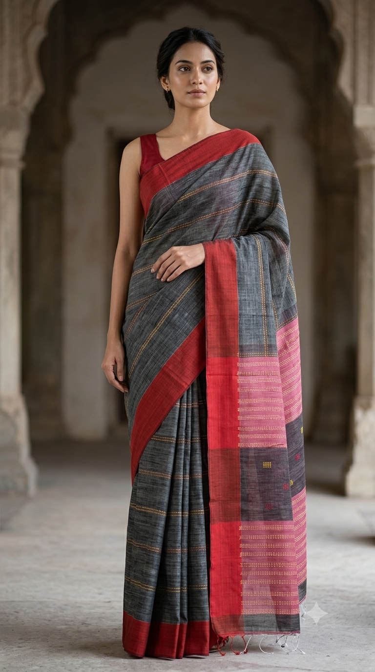 Handloom Cotton Saree