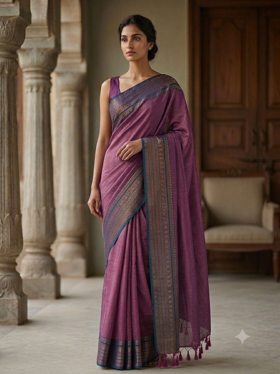 Handloom Tissue Saree