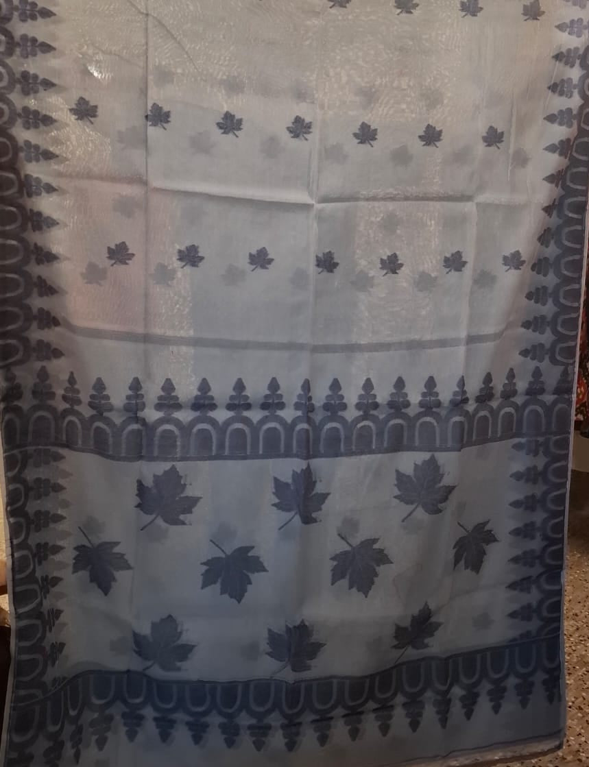 Bengal Cotton Jamdani Saree