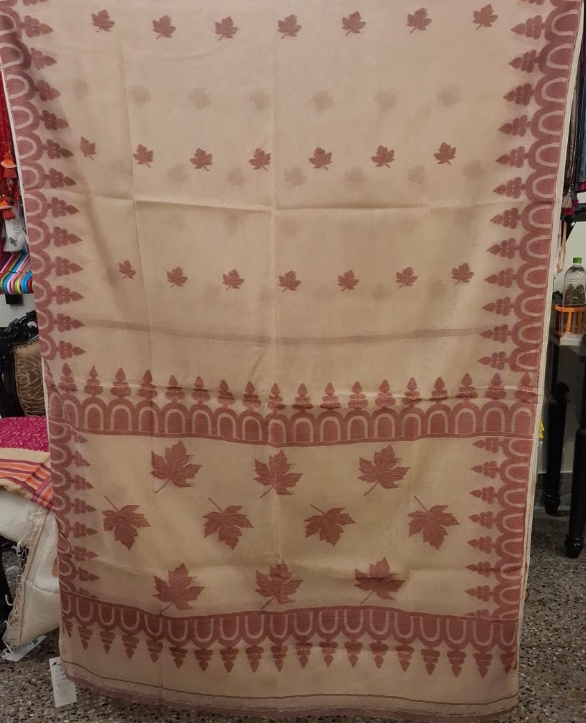 Bengal Cotton Jamdani Saree