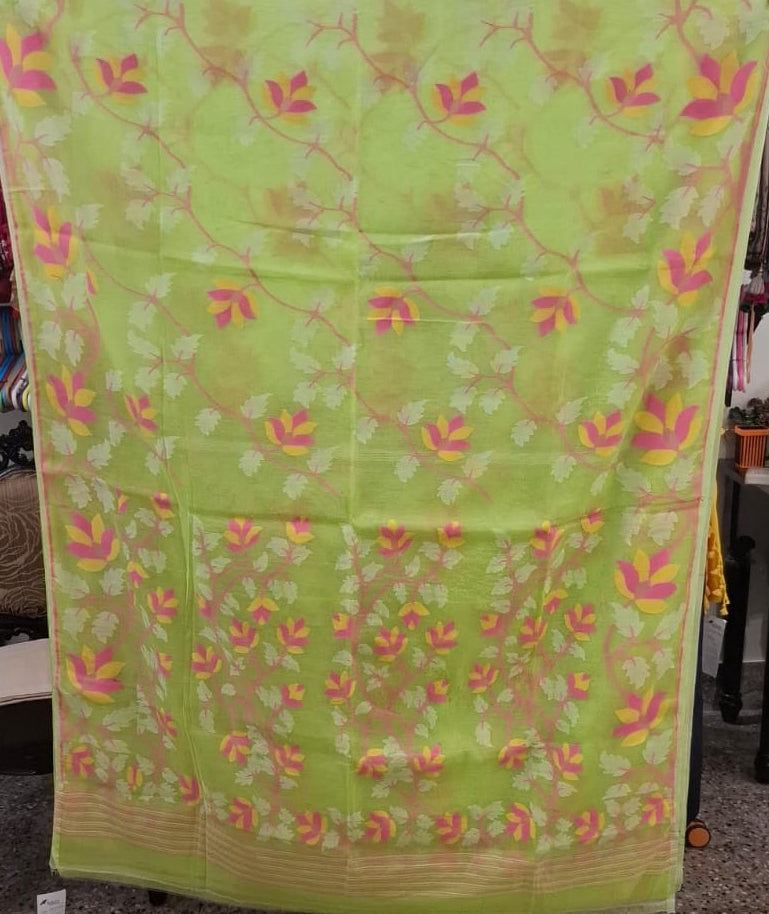 Bengal Cotton Jamdani Saree