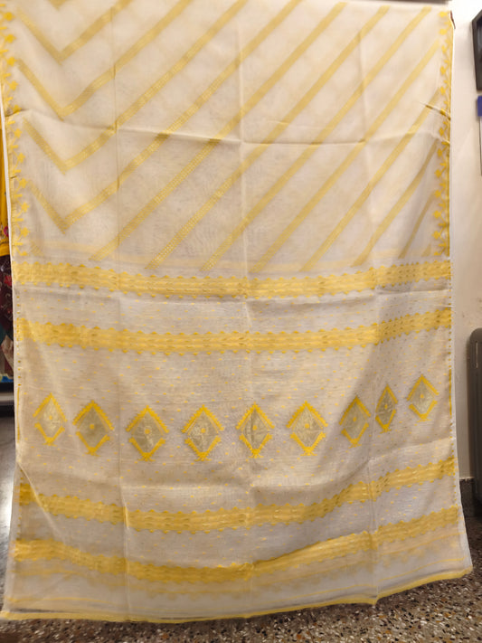 Bengal Cotton Jamdani Saree