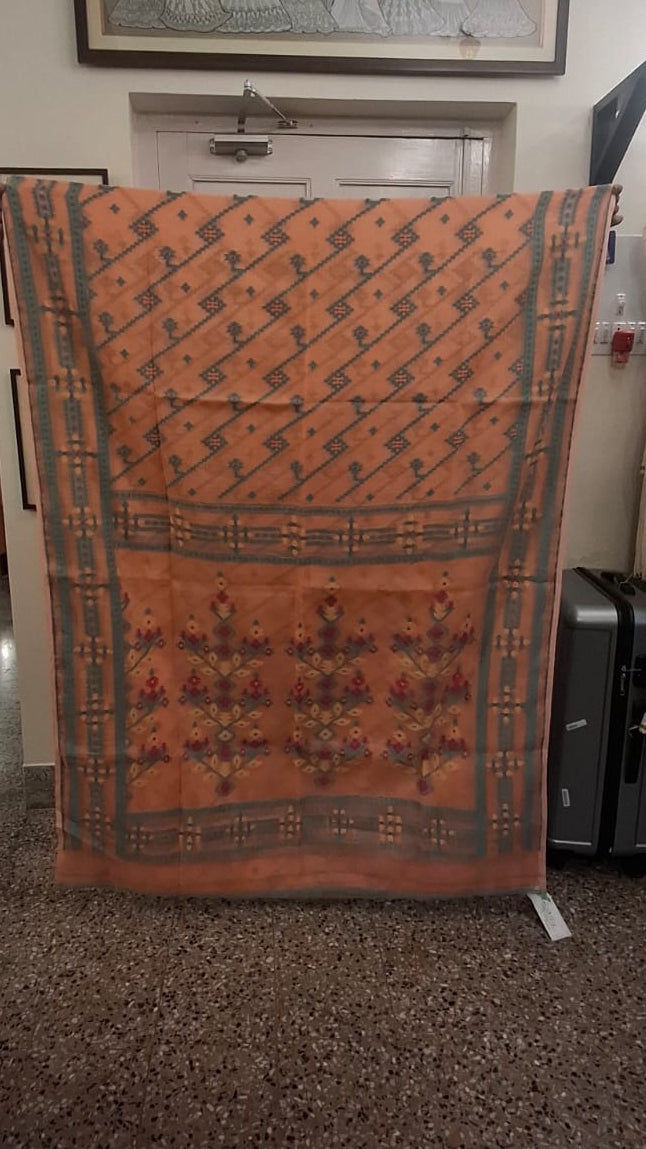 Bengal Cotton Jamdani Saree