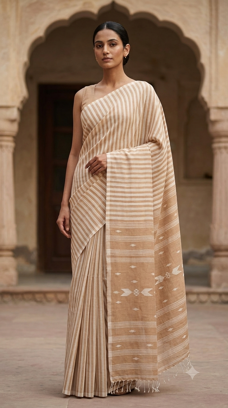 Handloom Soft Cotton Saree
