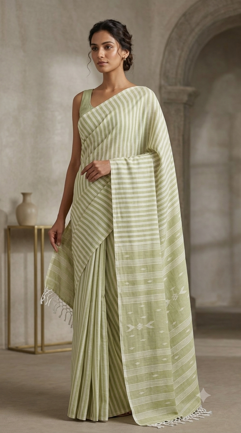 Handloom Soft Cotton Saree