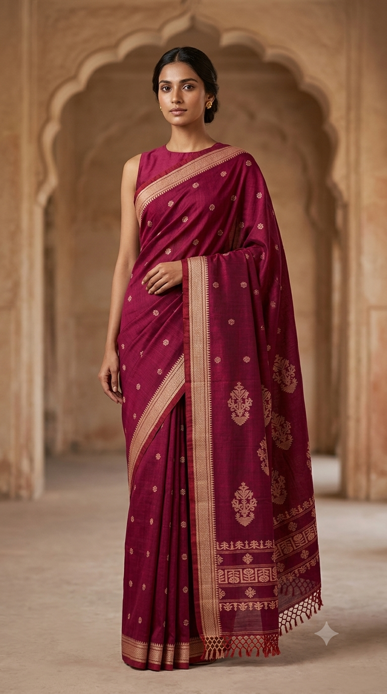 Handloom Cotton Saree