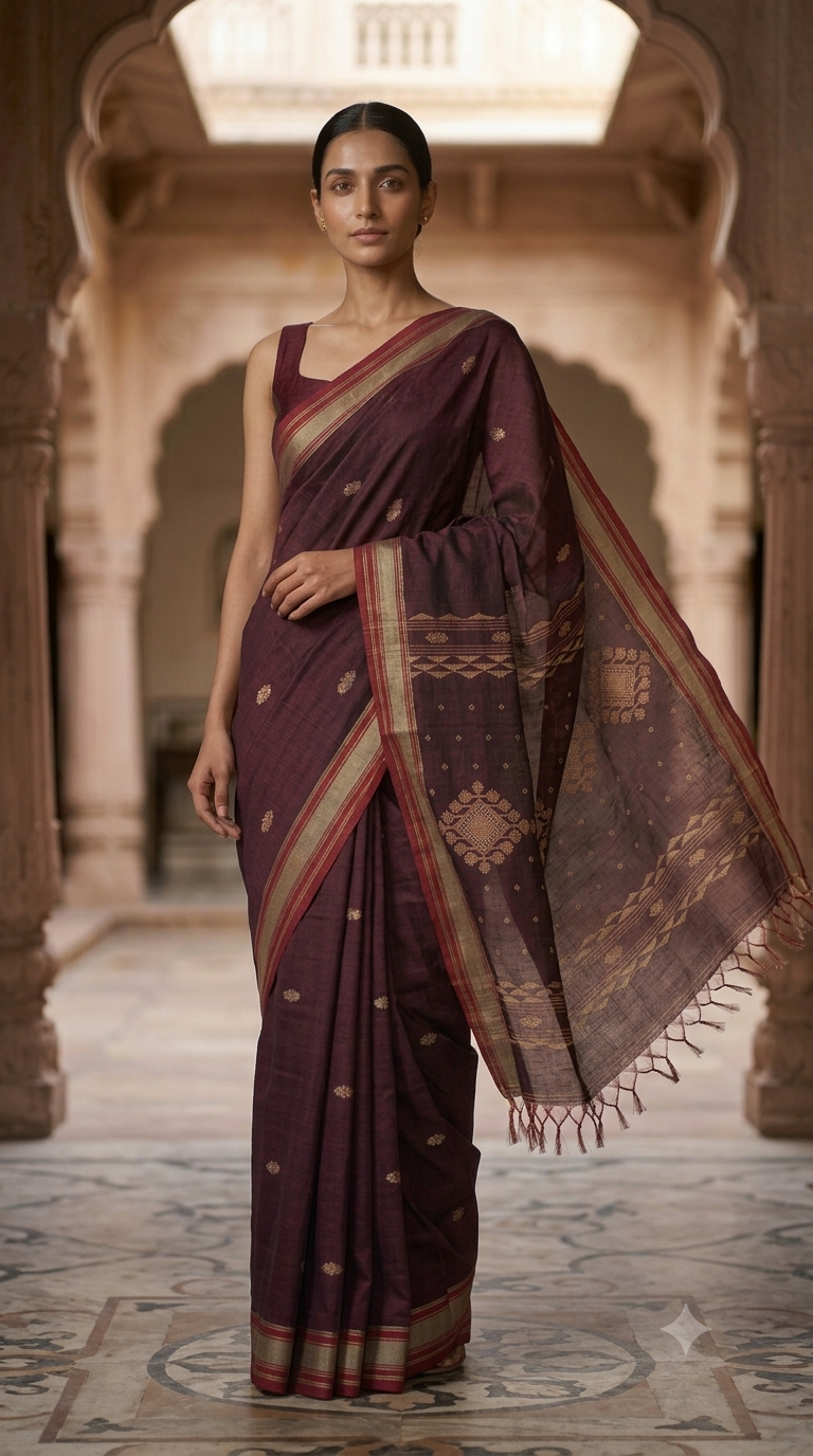 Bengal Handloom Cotton Saree