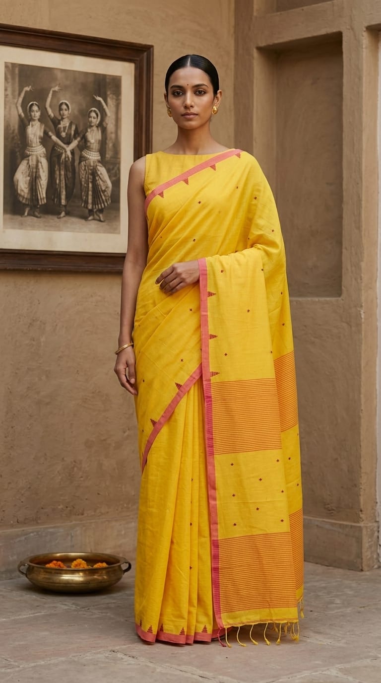 Pure Handloom Cotton Saree