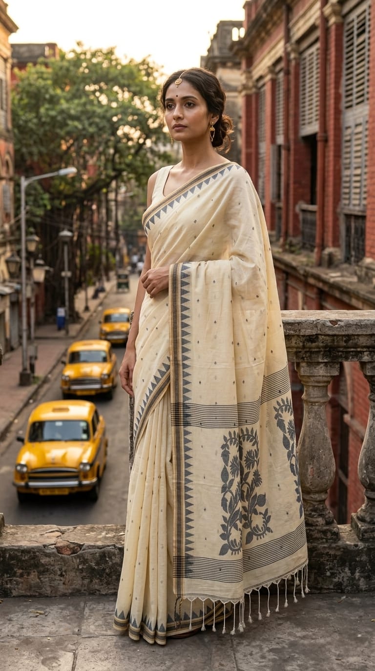 Pure Handloom Cotton Saree