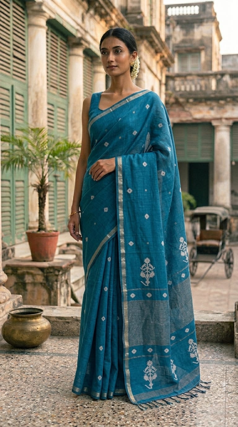 Pure Handloom Cotton Saree