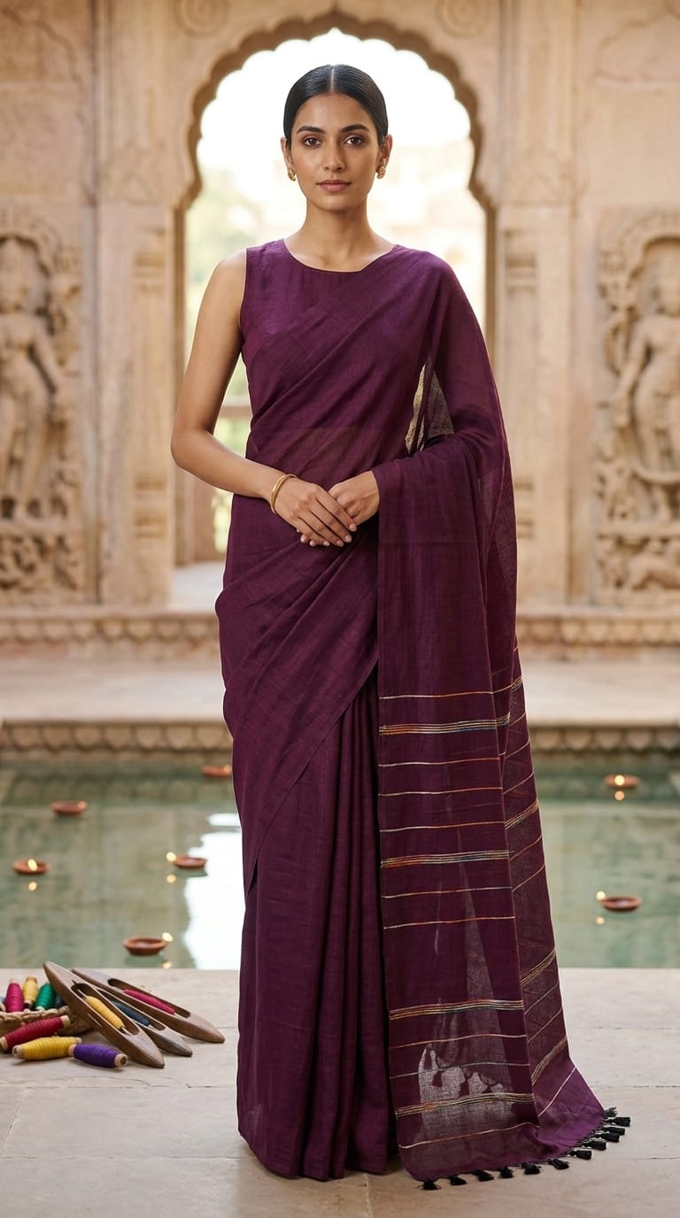 Cotton Khesh Saree