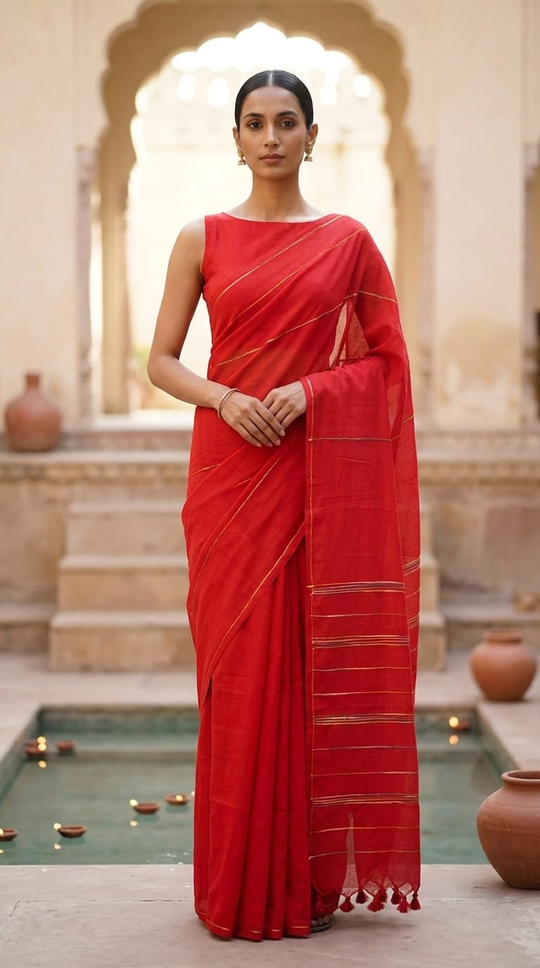 Cotton Khesh Saree