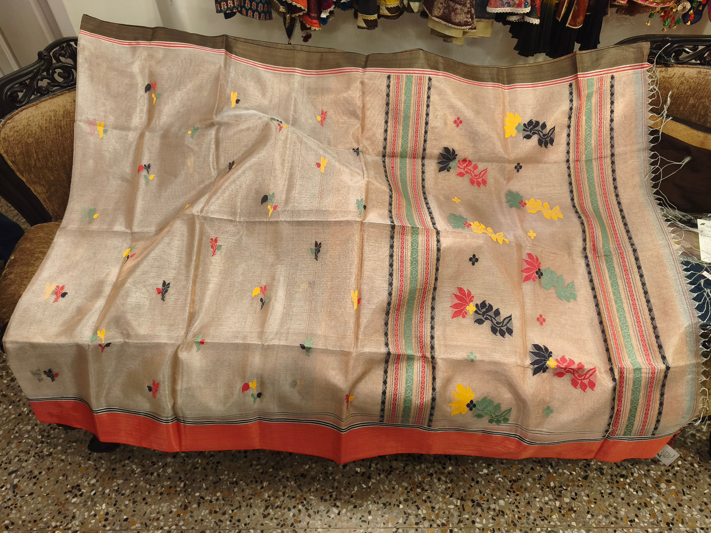 Handloom Tissue Saree