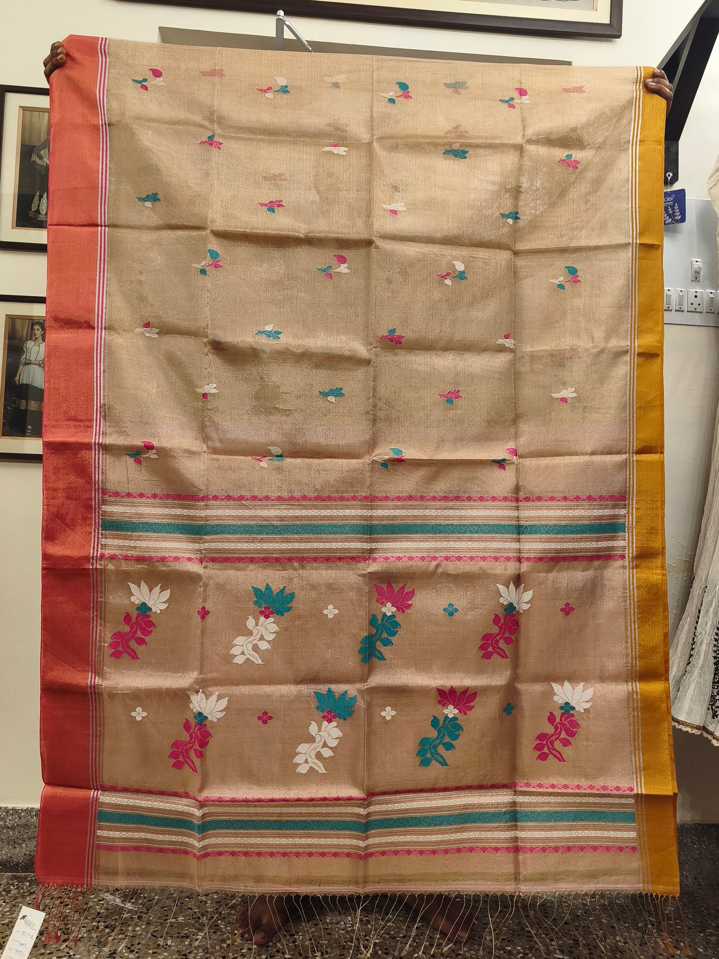 Handloom Tissue Saree