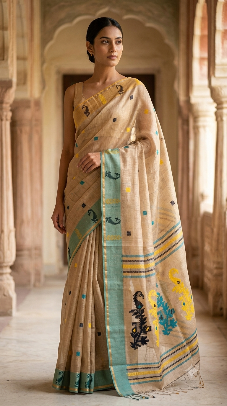 Tissue Sarees
