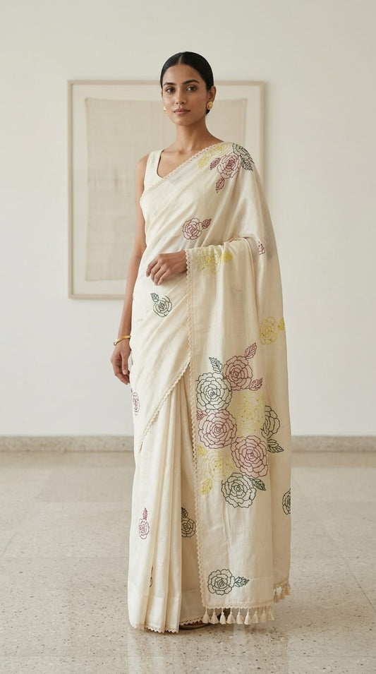 Kantha Saree