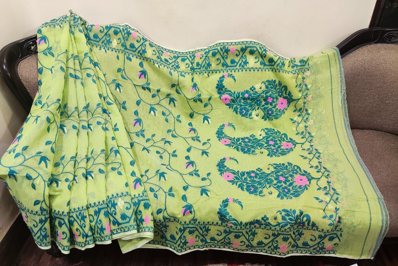 Bengal Cotton Jamdani Saree