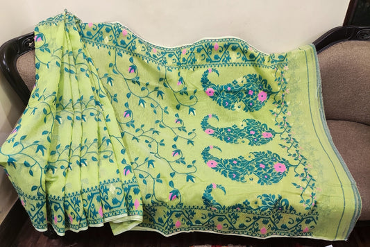 Bengal Cotton Jamdani Saree