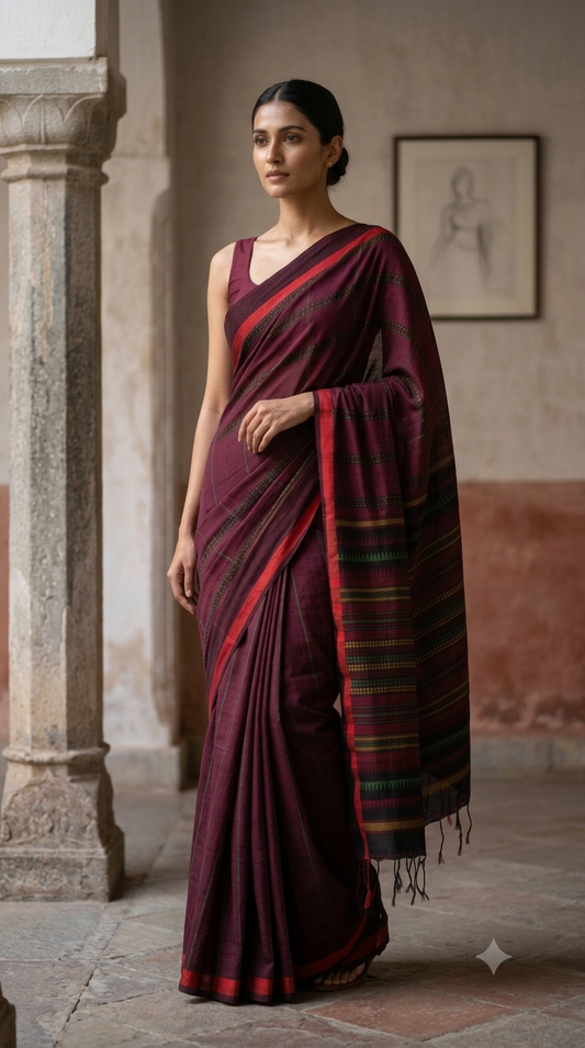 Handloom Cotton Saree