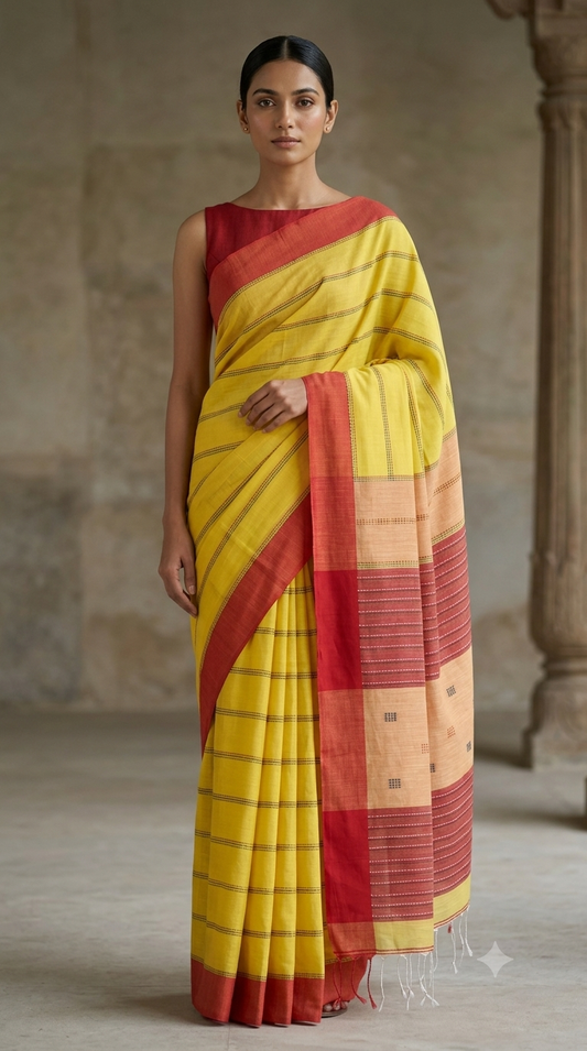 Handloom Cotton Saree