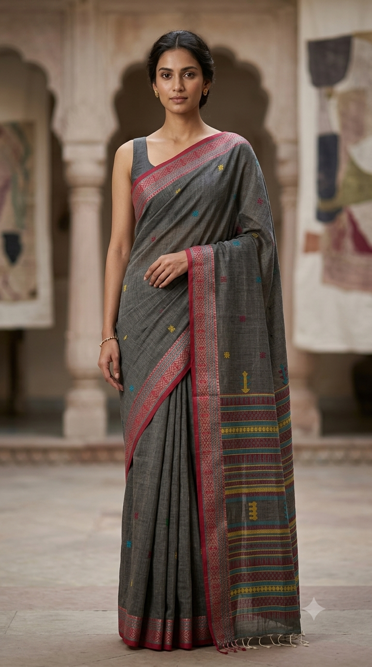 Handloom Cotton Saree