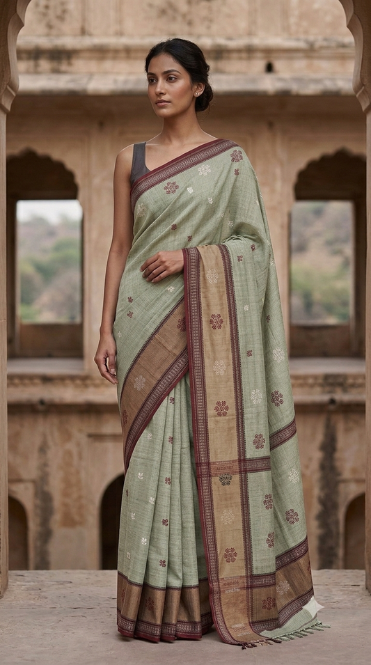 Handloom Cotton Saree