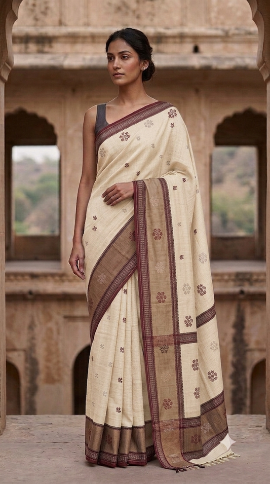Handloom Cotton Saree
