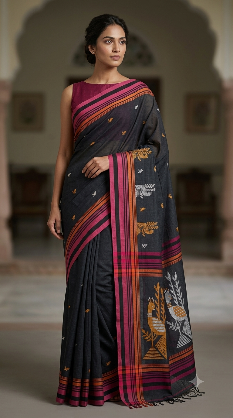 Handloom Cotton Saree