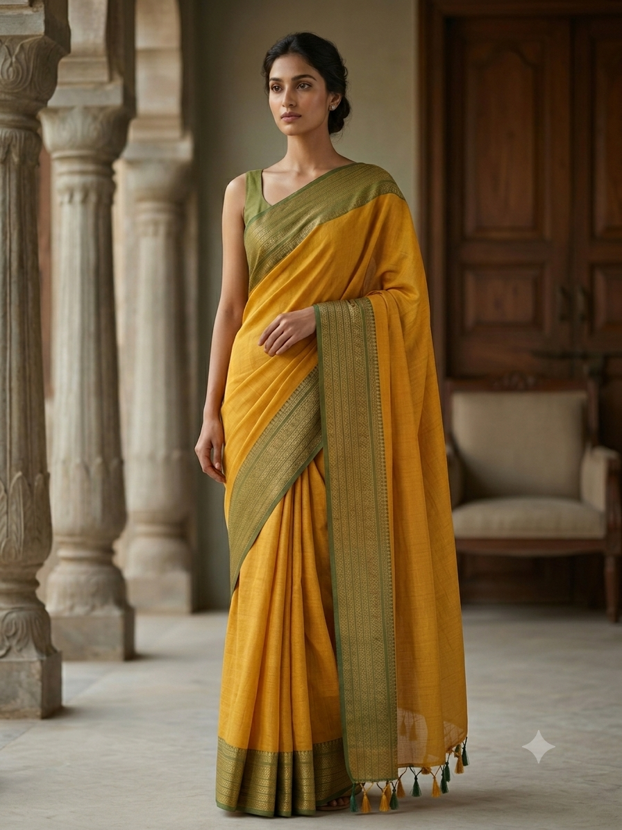 Handloom Tissue Saree