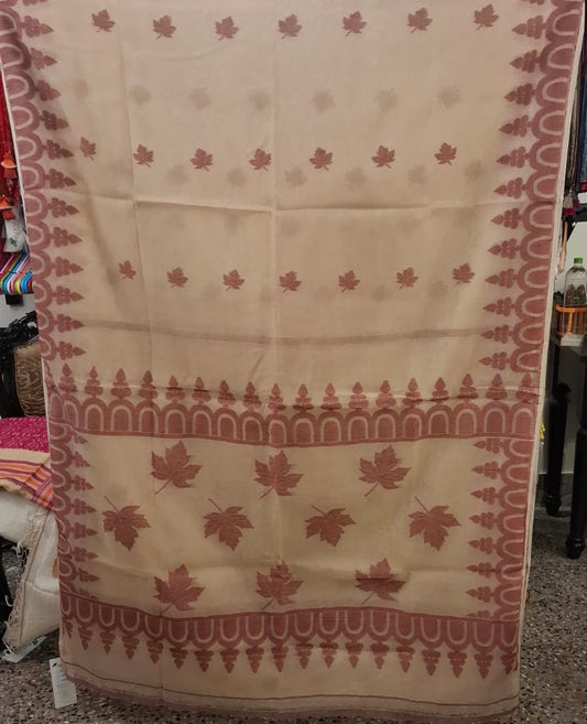 Bengal Cotton Jamdani Saree
