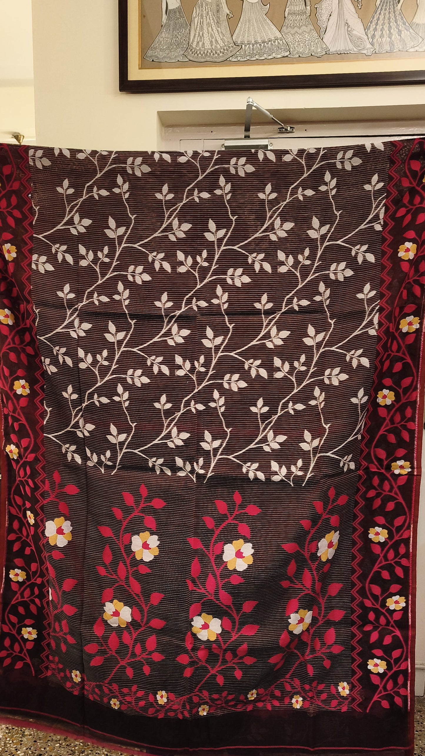 Bengal Cotton Jamdani Saree