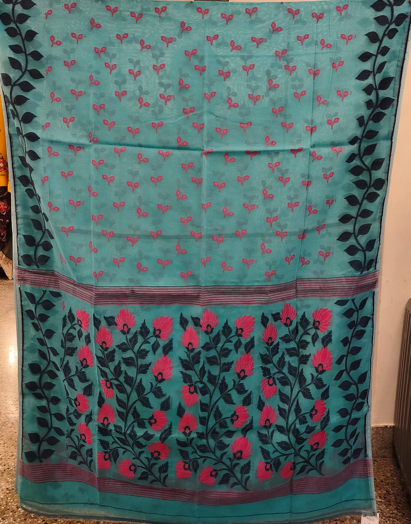 Bengal Cotton Jamdani Saree