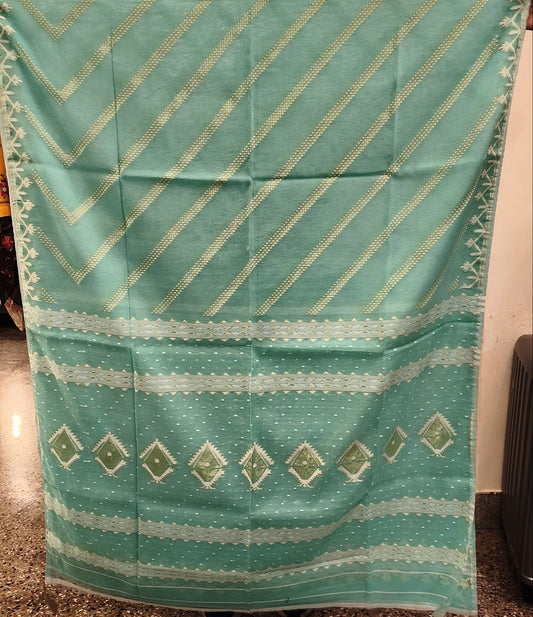 Bengal Cotton Jamdani Saree