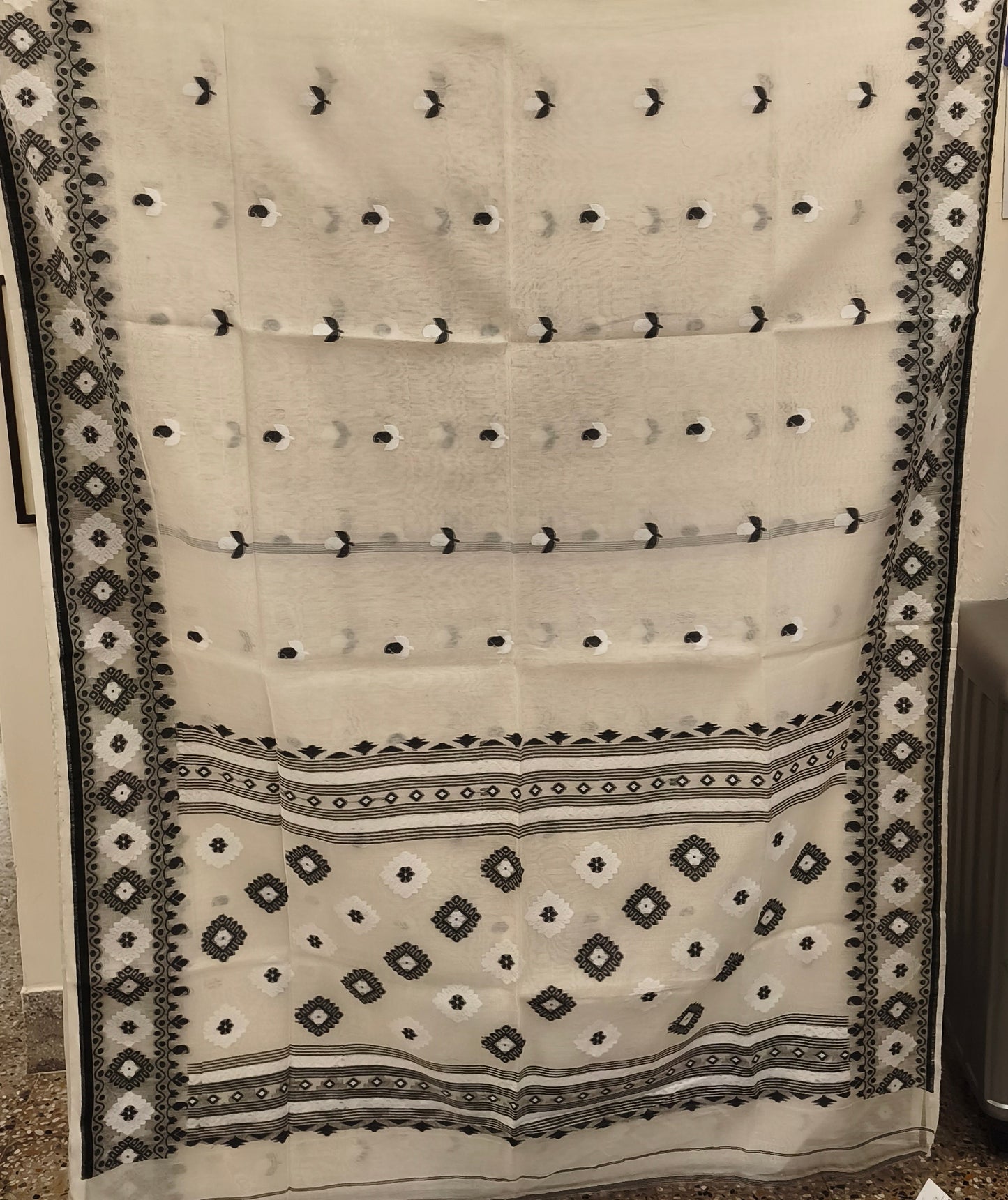 Bengal Cotton Jamdani Saree