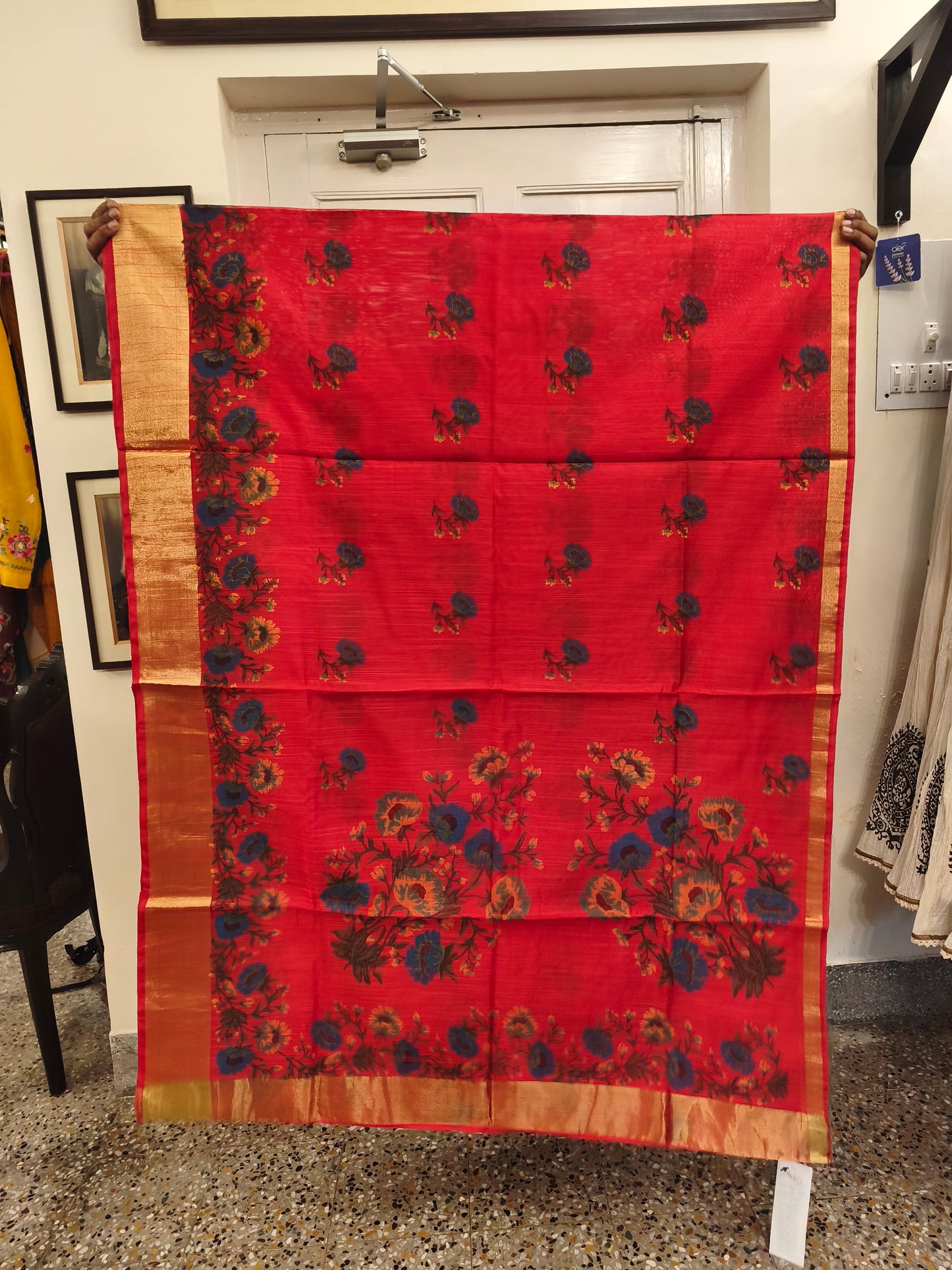 Slub Cotton Saree