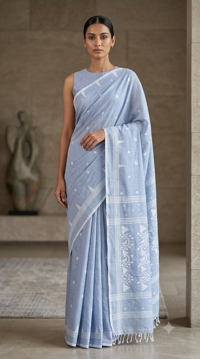 Soft Mulmul Cotton Saree