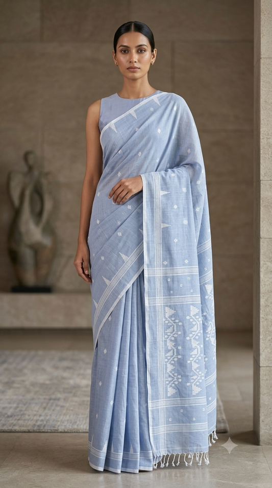 Soft Mulmul Cotton Saree