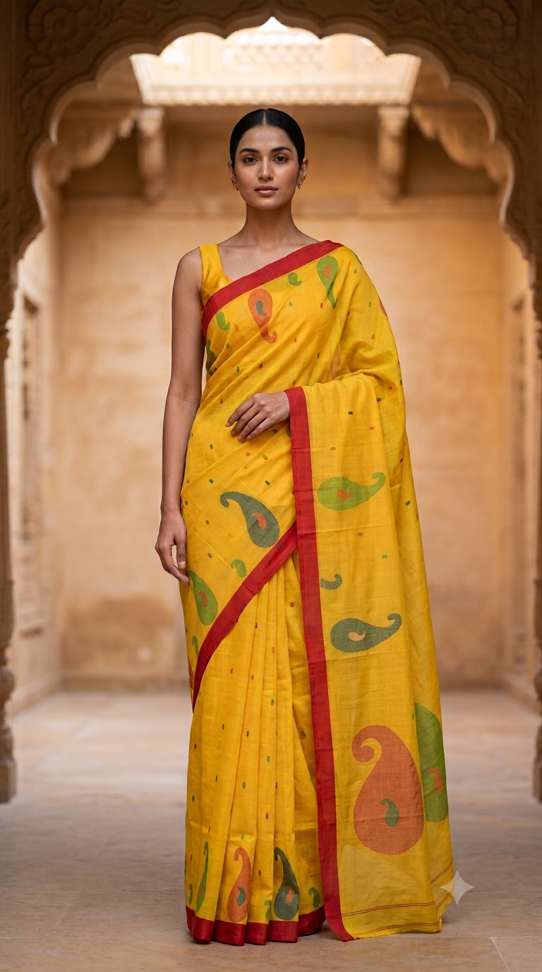 Soft Mulmul Cotton Saree