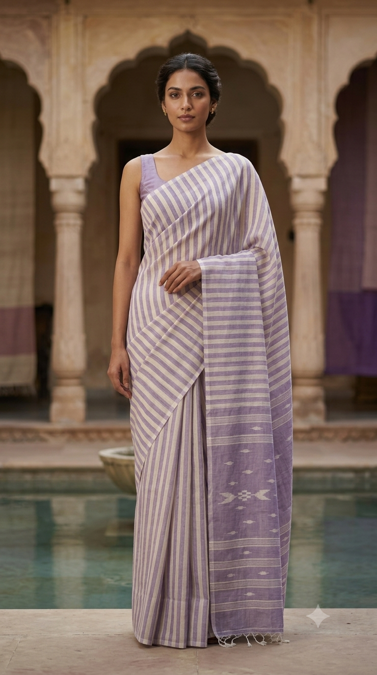 Handloom Soft Cotton Saree
