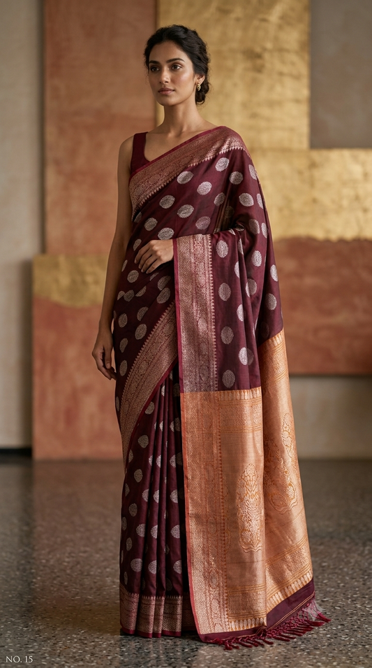 Handloom Cotton Banarasi Saree