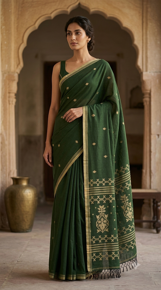 Bengal Handloom Cotton Saree