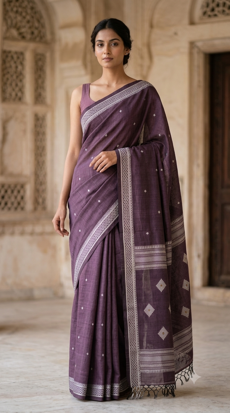 Bengal Handloom Cotton Saree