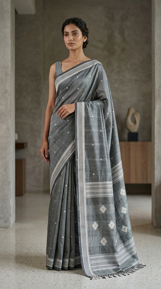 Bengal Handloom Cotton Saree