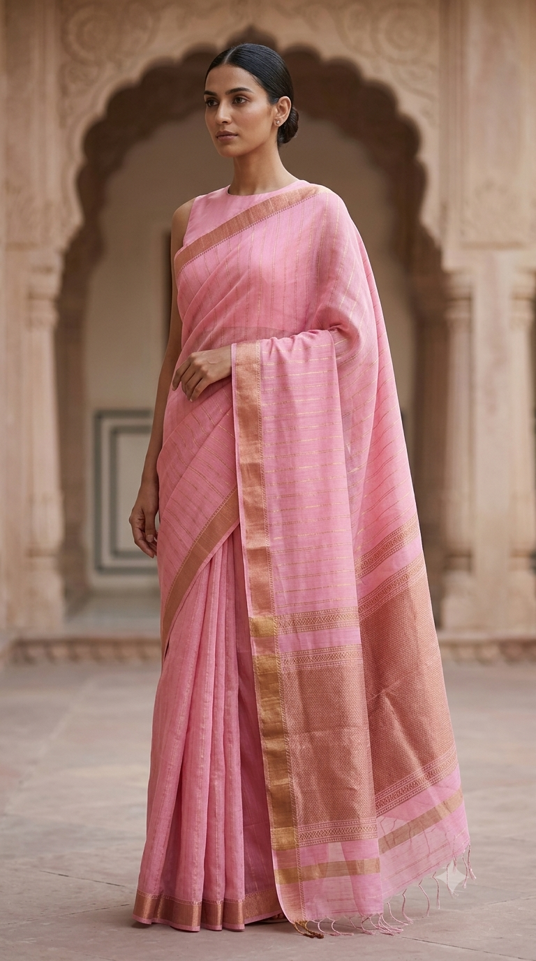 Handloom Kota Doria Saree