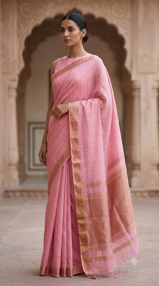Handloom Kota Doria Saree