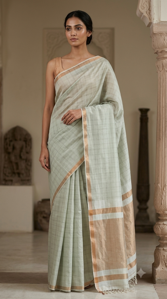 Handloom Kota Doria Saree