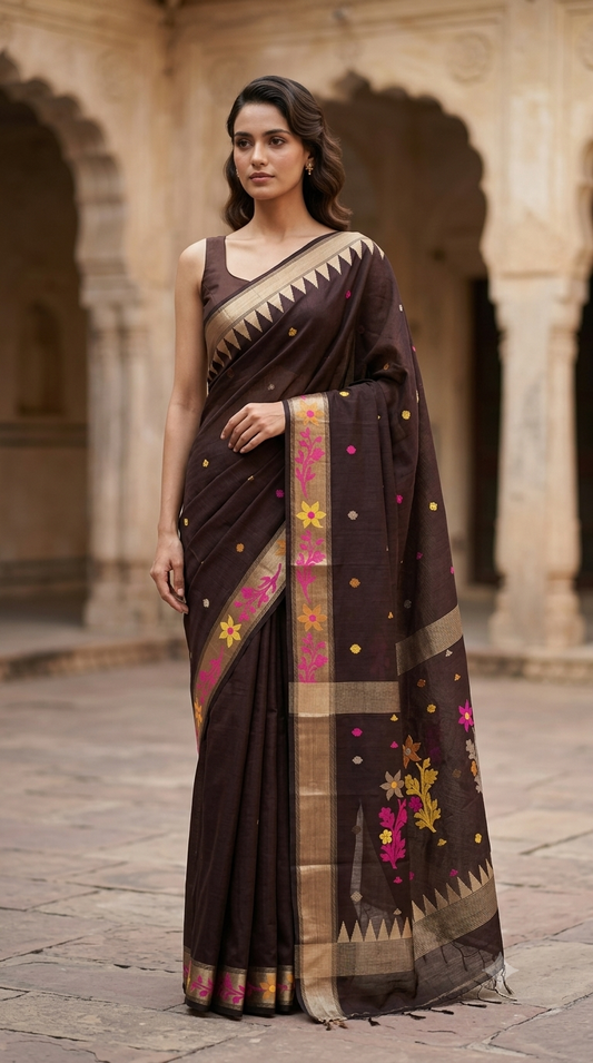 Handloom Chanderi Saree