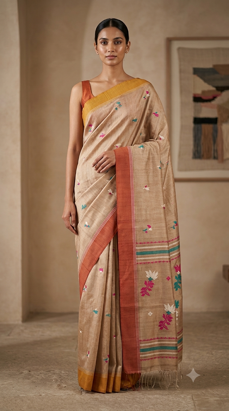 Handloom Tissue Saree