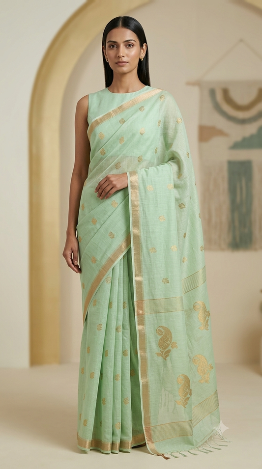 Handloom Chanderi Saree